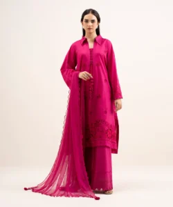3 Piece - Embroidered Lawn Suit