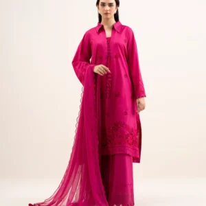 3 Piece - Embroidered Lawn Suit