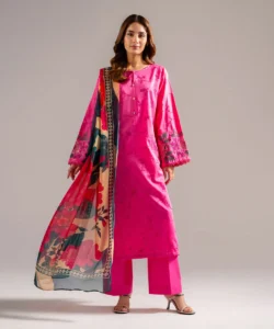 2 Piece - Embroidered Jacquard Suit