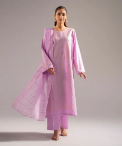 2 Piece - Embroidered Jacquard Suit