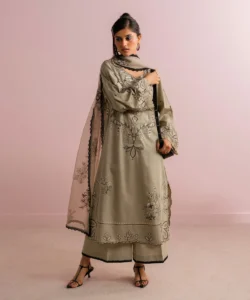 2 Piece - Embroidered Jacquard Suit