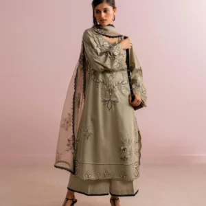 2 Piece - Embroidered Jacquard Suit