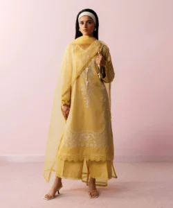 2 Piece - Embroidered Jacquard Suit