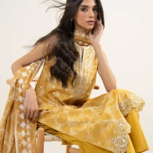 3 Piece - Embroidered Lawn Suit