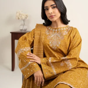 3 Piece - Embroidered Lawn Suit